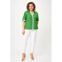 Костюм ANDINA CITY 9078 белый, зелёный Костюм ANDINA CITY 9078 белый, зелёный