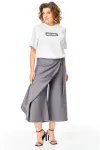 Костюм Michel Chic 1336-1 белый, пепел