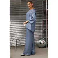 Костюм Anastasia 1228-1 голубой жемчуг Костюм Anastasia 1228-1 голубой жемчуг