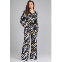 Костюм LeNata зебра беж