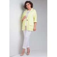 Костюм Ladis Line коралл+белый