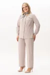 Костюм ALGRANDA 4142 светло-бежевый
