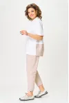 Костюм Michel Chic 1414 бело-бежевый