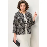 Костюм VOLNA 1344 бежево-черный