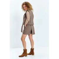 Костюм Euromoda 618 коричневые оттенки