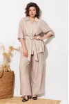 Костюм Anastasia MAK 1339 бежевый Костюм Anastasia MAK 1339 бежевый