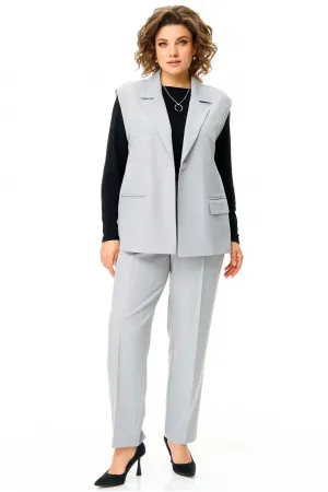 Костюм Карина Делюкс М-1364 черно-бежевый