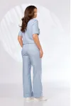 Костюм Vilena fashion 1068 голубой меланж