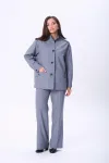 Костюм Vilena fashion 1089 серый