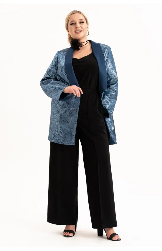 Костюм ALGRANDA 4101-с Синий,Черный Костюм ALGRANDA 4101-с Синий,Черный