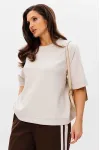 Костюм MisLana 1217 беж/коричневый