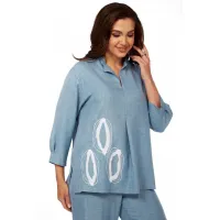 Костюм Vilena fashion 889 голубой