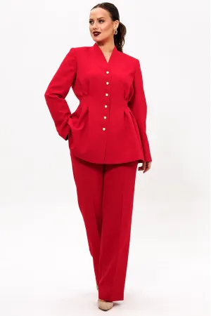 Костюм Лиона-Стиль 954 красный Костюм Лиона-Стиль 954 красный