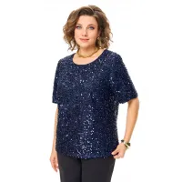 Костюм VI ORO 1225 черный-синий