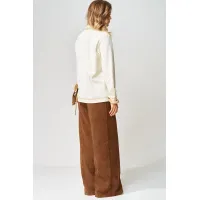 Костюм GIZART 5412 молочный, коричневый