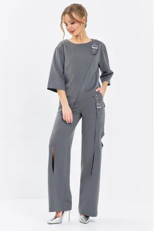 Костюм Euromoda 629 серый