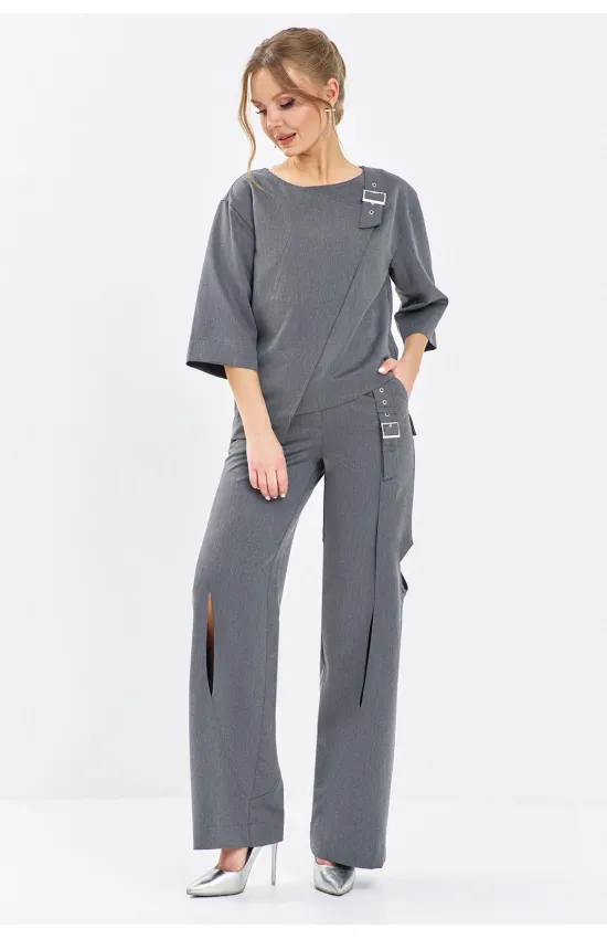 Костюм Euromoda 629 серый