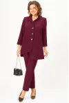 Костюм Vilena fashion 1110 бургунди