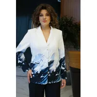 Костюм Alani 2405 черный/акварель на белом