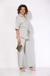 Костюм Лилиана 1518 серо-мятный Костюм Лилиана 1518 серо-мятный