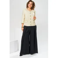 Костюм Romanovich 2-2848 молочный/чёрный Костюм Romanovich 2-2848 молочный/чёрный