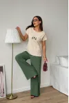 Костюм DilanaVIP 2139/3 беж+зеленый
