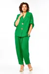 Костюм Ольга Стиль С1013 зеленый