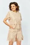 Костюм Mira Fashion 5661-2 бежевый