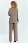 Костюм Euromoda 621 бежевый + коричневый