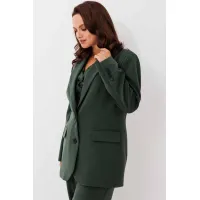 Костюм MisLana 1267/1 зеленый(однотон)