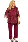 Костюм Элль-стиль 2213.14 винный
