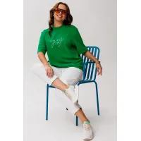 Костюм Michel Chic 1419 зелёно-белый