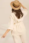 Костюм MisLana 1081 бежевый Костюм MisLana 1081 бежевый