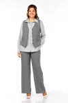 Костюм Ольга Стиль С946 серый