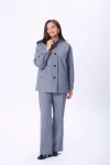 Костюм Vilena fashion 1089 серый