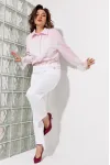 Костюм Anastasia MAK 1352 розовый+полоска Костюм Anastasia MAK 1352 розовый+полоска