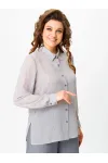 Костюм Кокетка и К 1255 серый