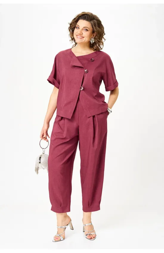 Костюм Michel Chic 1337-1 рубиновый