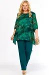 Костюм Элль-стиль 2263-14 изумруд