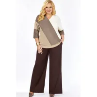 Костюм BAGIRA 1079 Шоколад+беж+кофе+молоко