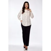 Костюм LUCKY FOX 1345 белая блузка + черные брюки
