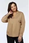 Костюм Милора-стиль 1255 черный+кофейный Костюм Милора-стиль 1255 черный+кофейный
