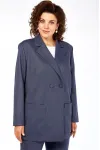 Костюм Элль-стиль 2401/1 деним, белый