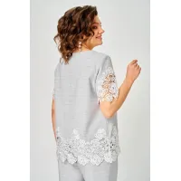 Костюм Svetlana Style 2339 серый