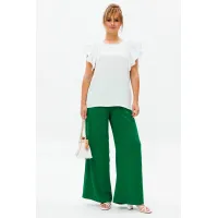 Костюм Мублиз 174 белый+зеленый