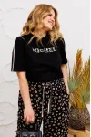 Костюм Michel Chic горчично-чёрный