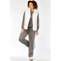 Костюм Диамант 2150 серо-белый