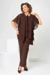 Костюм Асолия 1512 коричневый Костюм Асолия 1512 коричневый