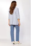 Костюм Тэнси 371 new джинсовый + белый