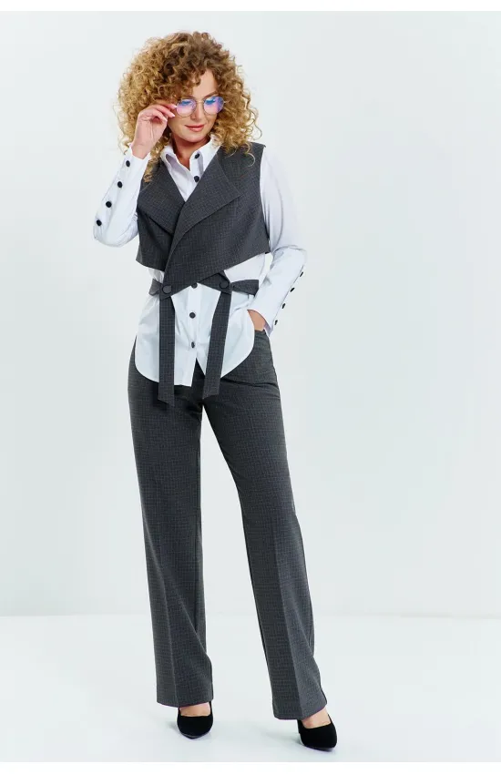 Костюм Euromoda 534 серый